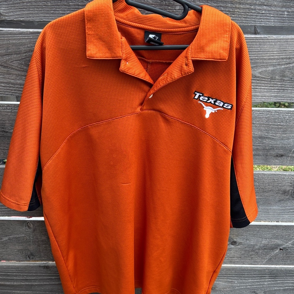 STARTER Texas Orange Polo Shirt